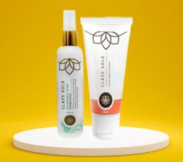 KIT INTIMO - DESODORANTE INTIMO + DERMOACLARANTE CORPORAL CLASS GOLD
