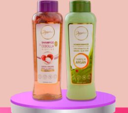 KIT DUO SHAMPOO CON CEBOLLA Y ACONDICIONADOR ANYELUZ