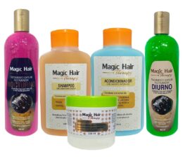 Kit super completo gold crecimiento magic hair