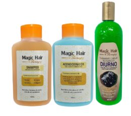 Kit black crecimiento  shampoo + acondicionador + tratamiento diurno
