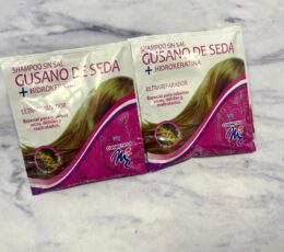 Shampoo sin sal Gusano De Seda + Hidrokeratina Ultrareparador