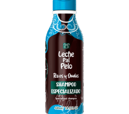 SHAMPOO ESPECIALIZADO RIZOS Y ONDAS LECHE PAL PELO 440 ML