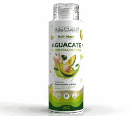 MASCARILLA DE AGUACATE, PROTEINA Y TRIGO GIORGIO 550ML