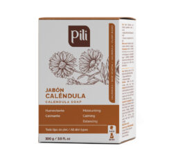 JABON EN BARRA DE CALENDULA PILI 100G